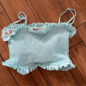 Kortni Jeane Women's XL Bandeau Top in Spearmint